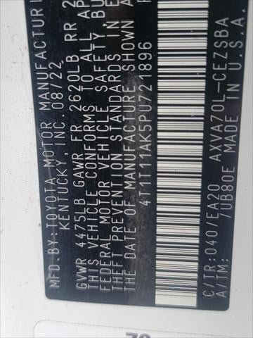 2023 Toyota Camry SE