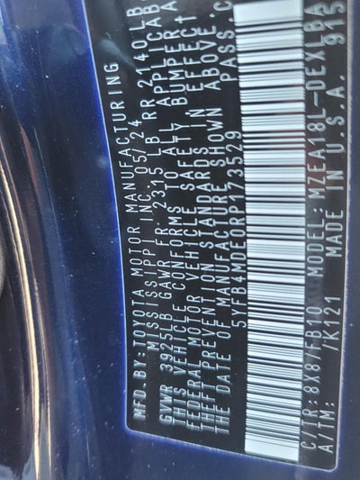 2024 Toyota Corolla LE