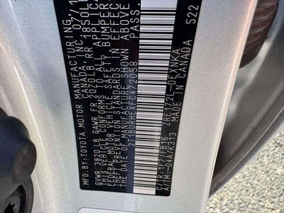 2015 Toyota Corolla 4dr Sdn CVT LE (Natl)