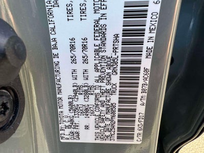 2023 Toyota Tacoma 4WD TRD Off Road Double Cab 5' Bed V6 AT (Natl)