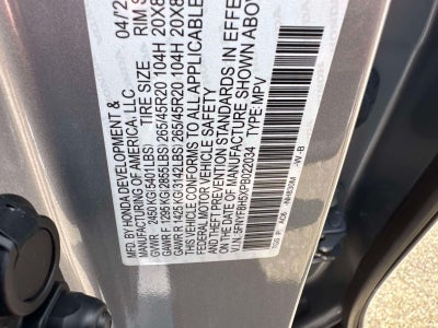 2023 Honda Passport EX-L AWD