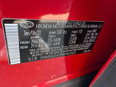 2022 Hyundai Santa Fe SEL AWD