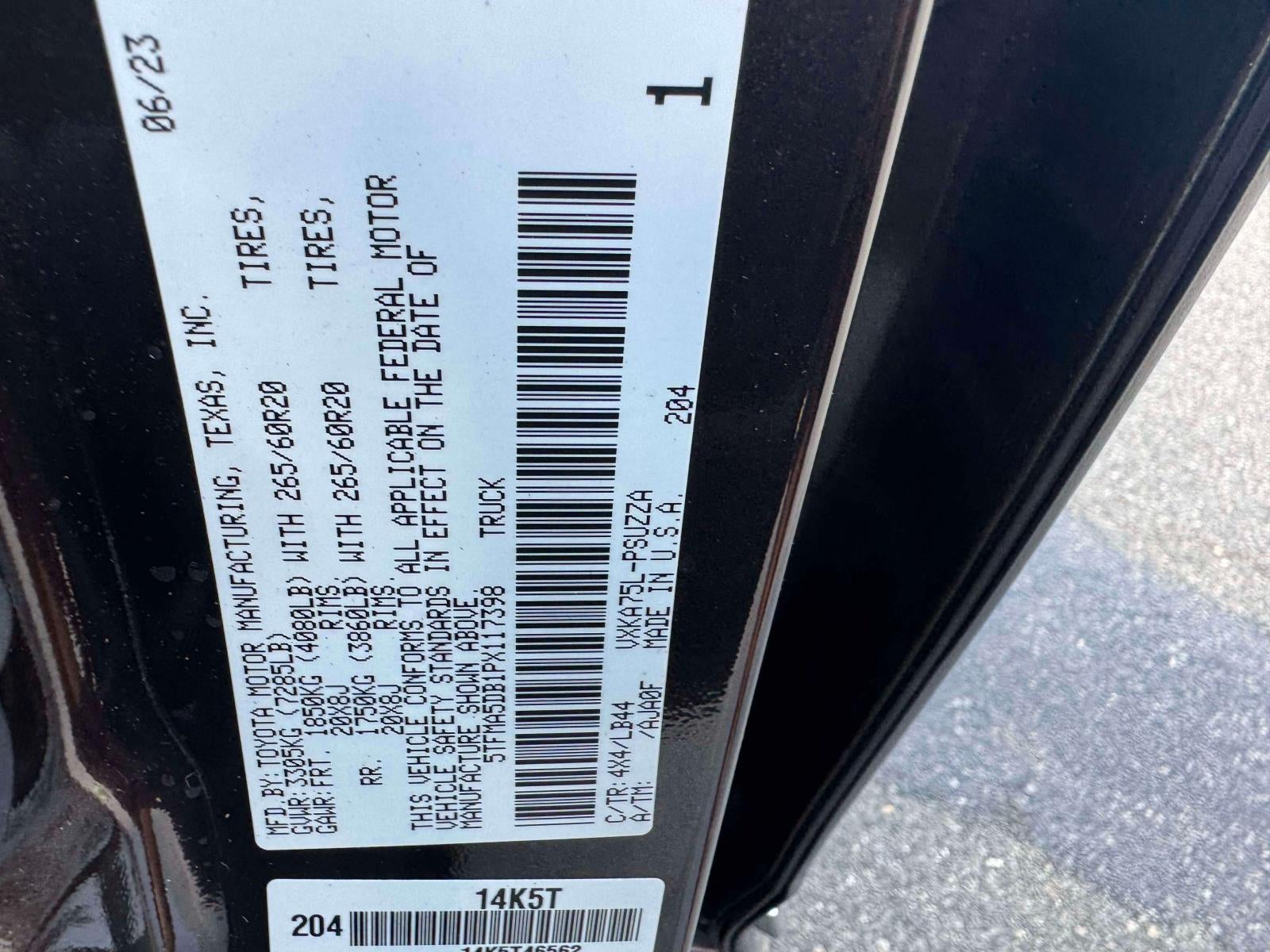 2023 Toyota Tundra 4WD 1794 Edition CrewMax 5.5' Bed (Natl)