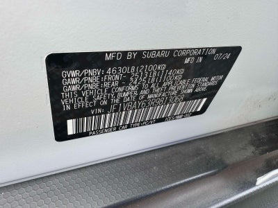 2024 Subaru WRX TR Manual