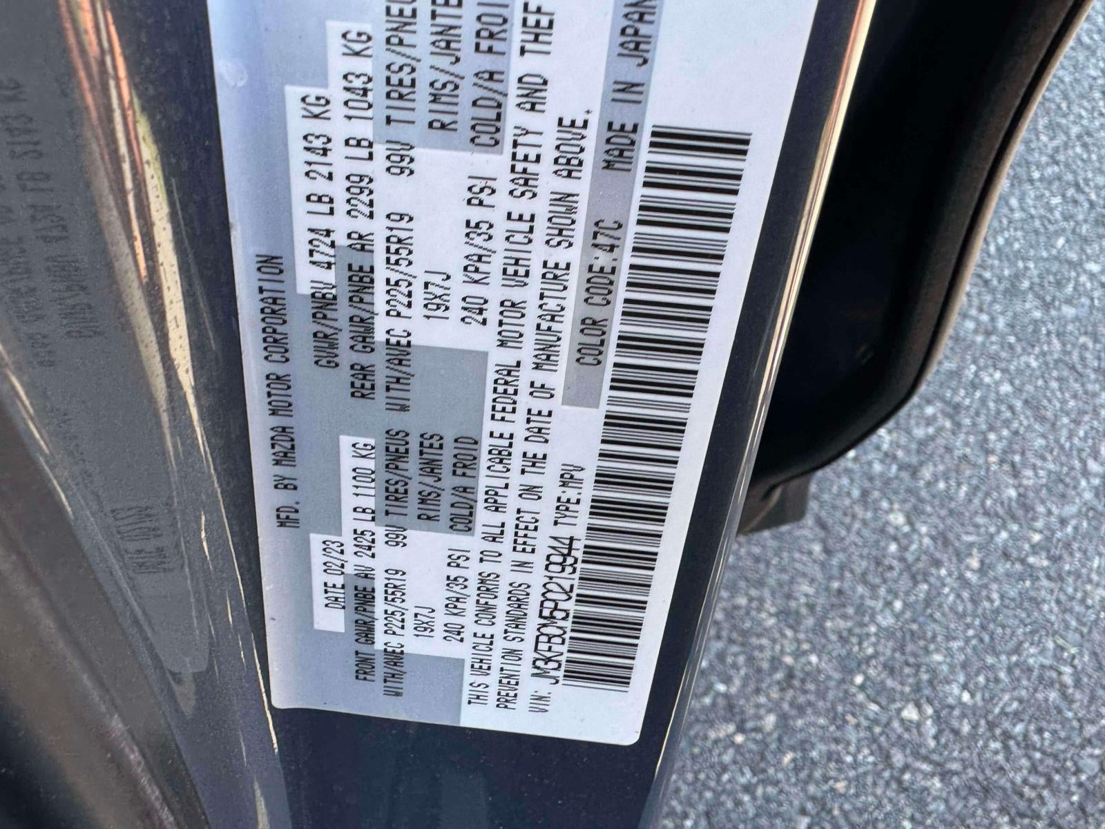2023 Mazda Mazda CX-5 2.5 S Carbon Edition AWD