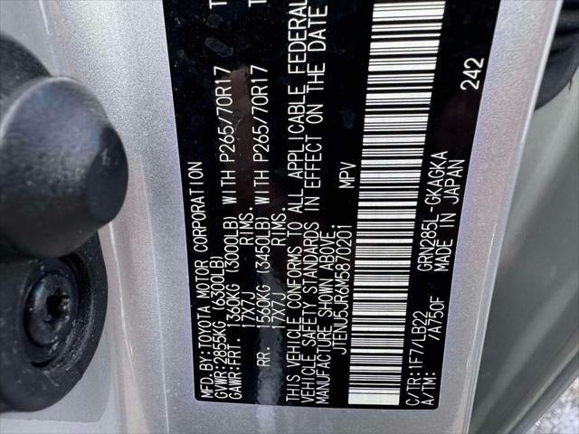 2021 Toyota 4Runner SR5 Premium 4WD (Natl)