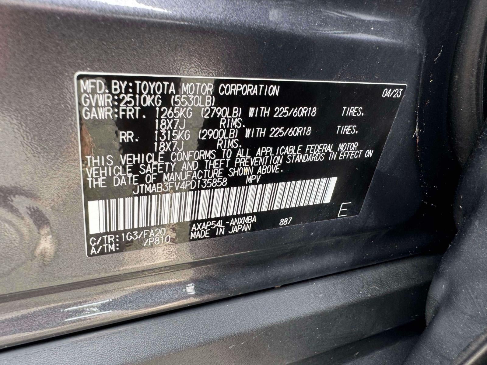 2023 Toyota RAV4 Prime SE (Natl)