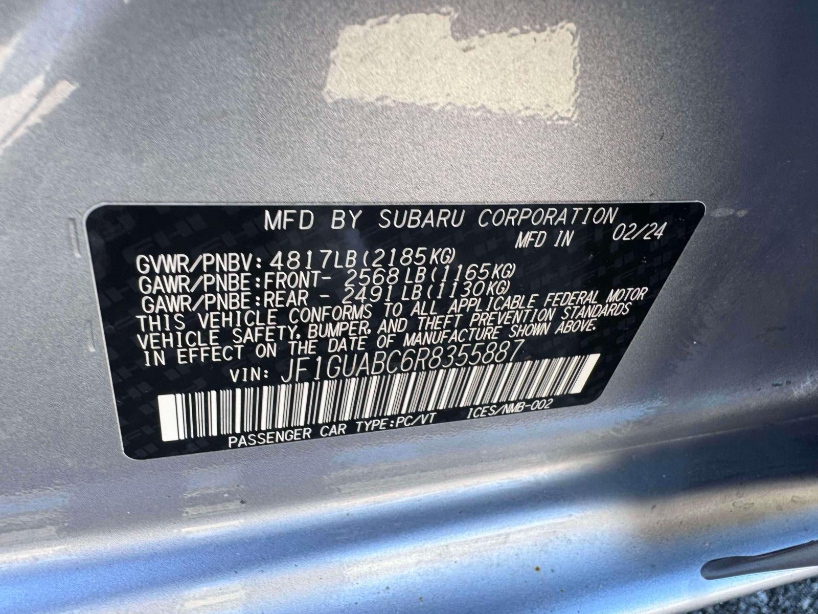 2024 Subaru Impreza AWD