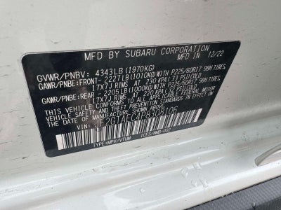 2023 Subaru Crosstrek Premium CVT