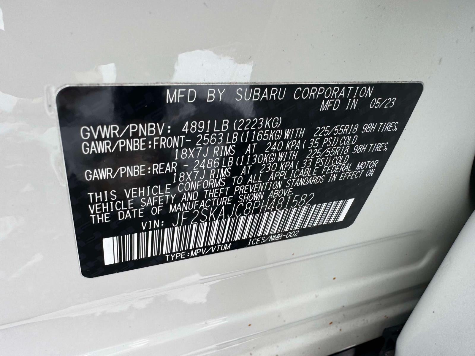 2023 Subaru Forester Sport CVT