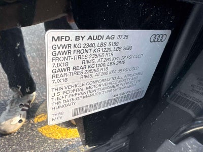 2025 Audi Q3 S line Premium 45 TFSI quattro