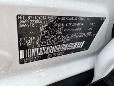 2026 Toyota RAV4 SE