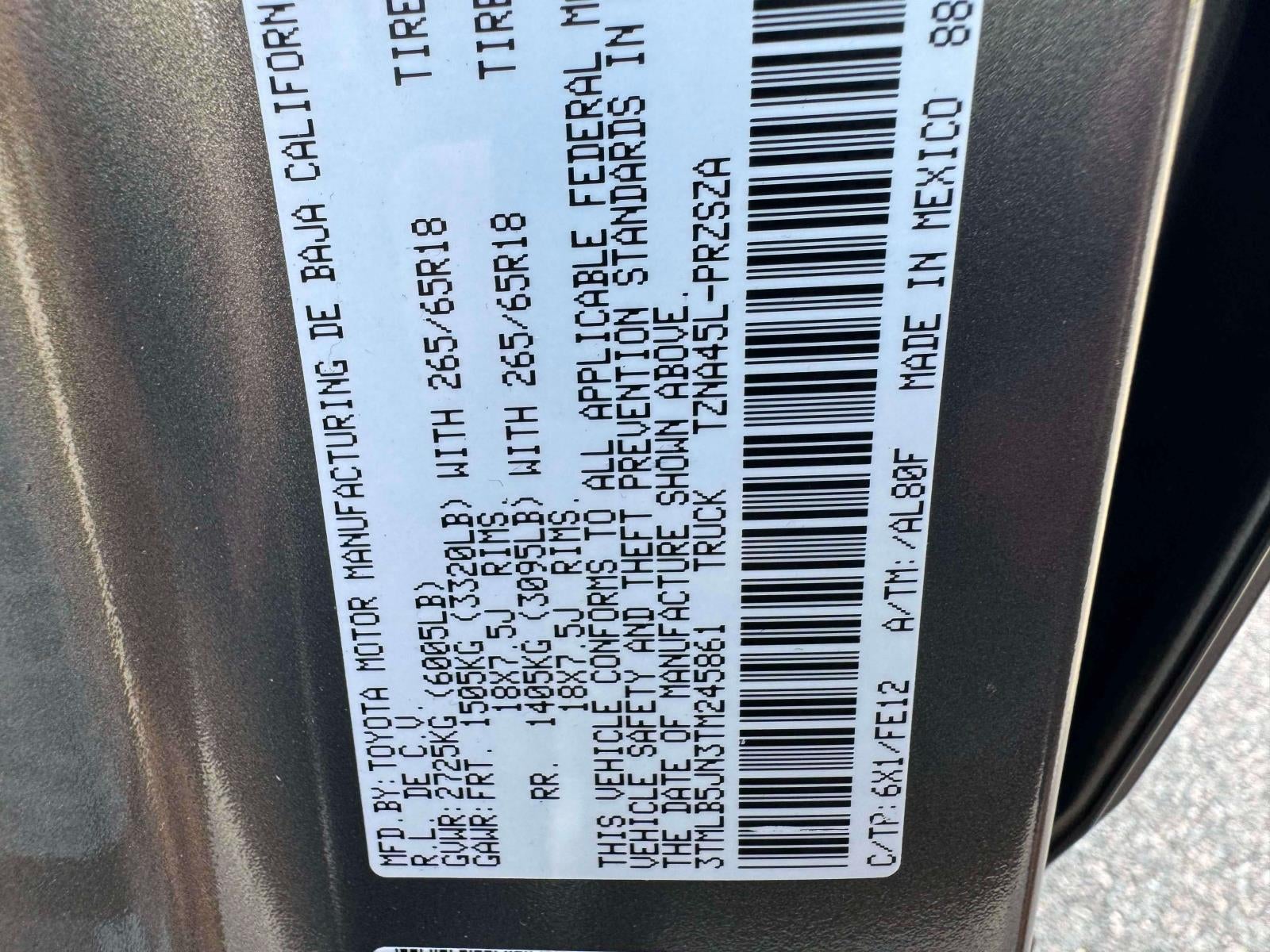 2026 Toyota Tacoma 4WD TRD Sport