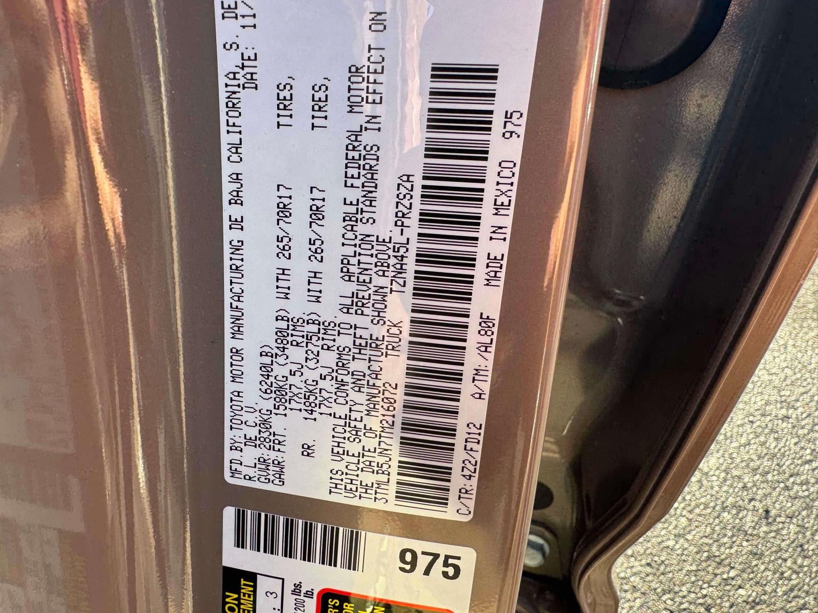 2026 Toyota Tacoma 4WD TRD Off-Road