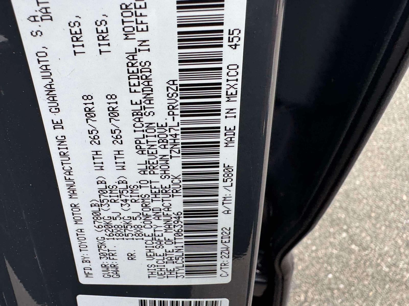 2026 Toyota Tacoma 4WD Tacoma TRD Pro