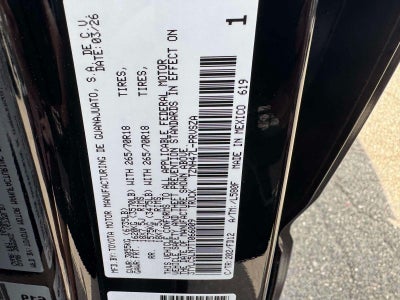 2026 Toyota Tacoma 4WD Tacoma TRD Off-Road