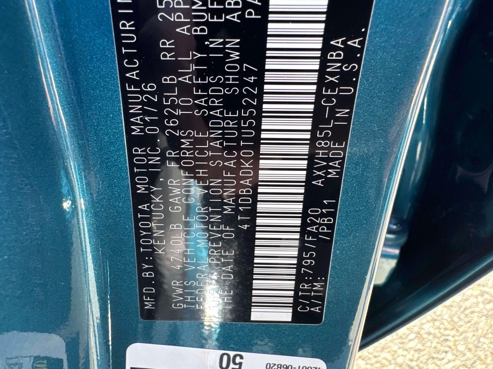 2026 Toyota Camry LE AWD