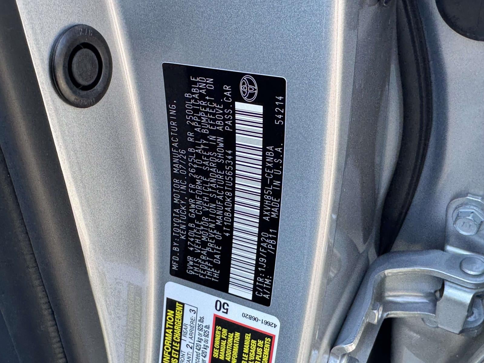 2026 Toyota Camry LE AWD