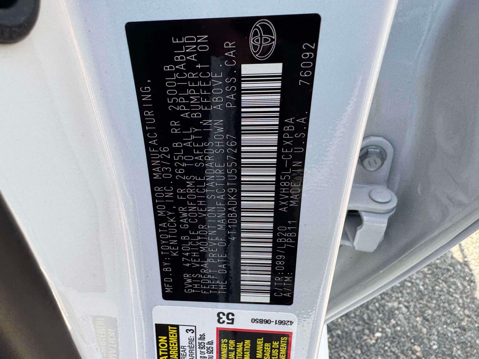 2026 Toyota Camry XSE AWD