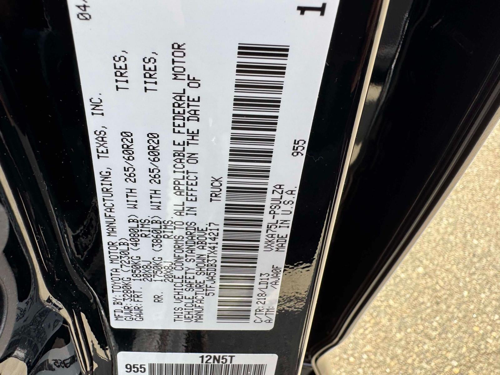 2026 Toyota Tundra 4WD Limited