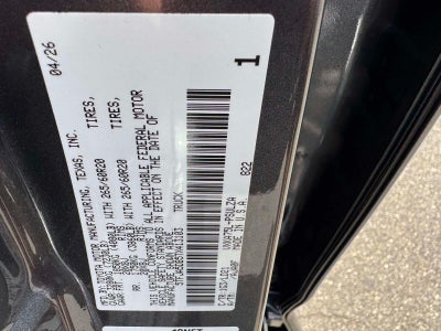 2026 Toyota Tundra 4WD Limited