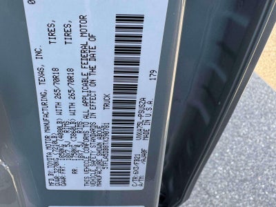 2026 Toyota Tundra 4WD SR5