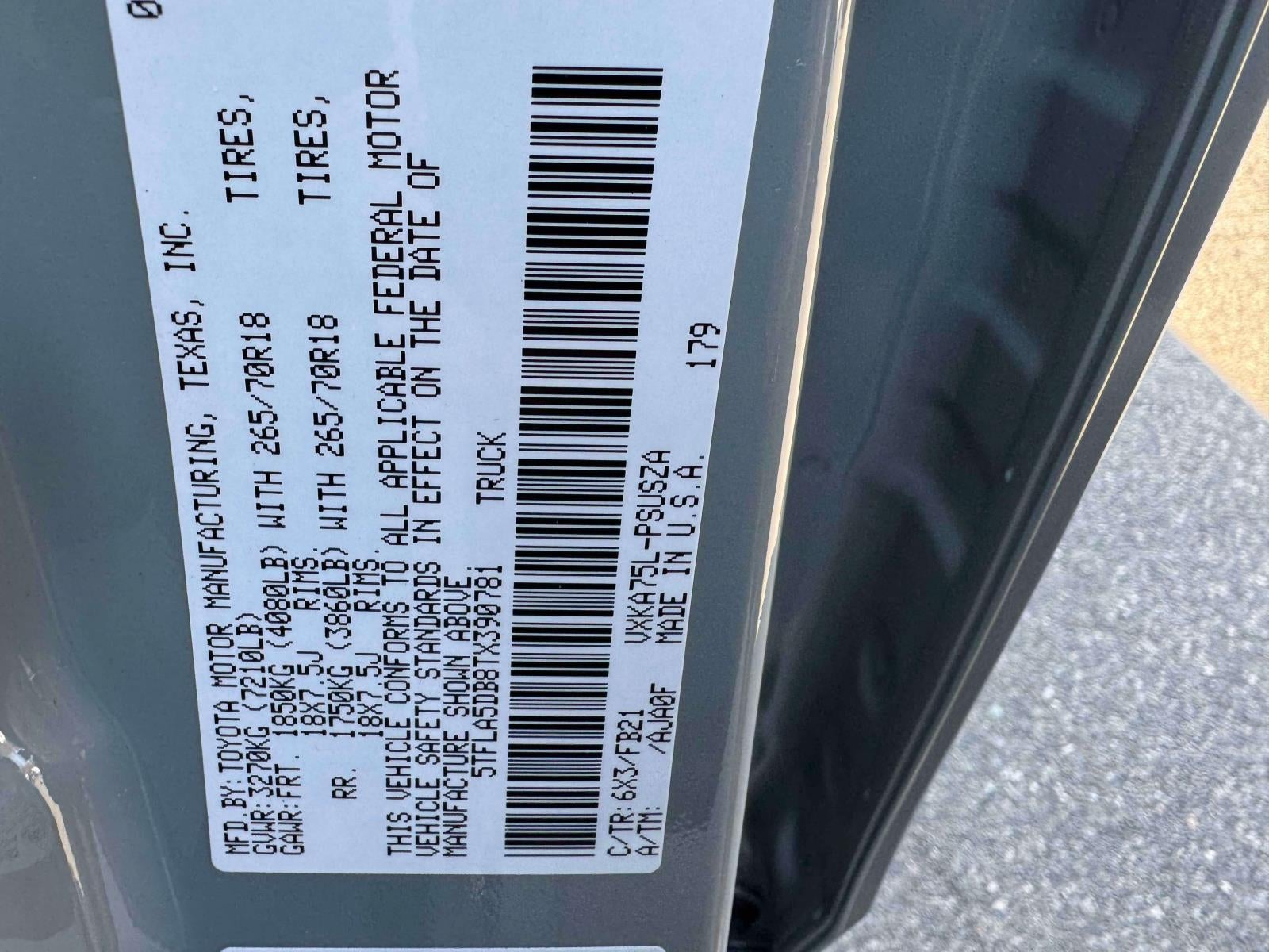 2026 Toyota Tundra 4WD SR5