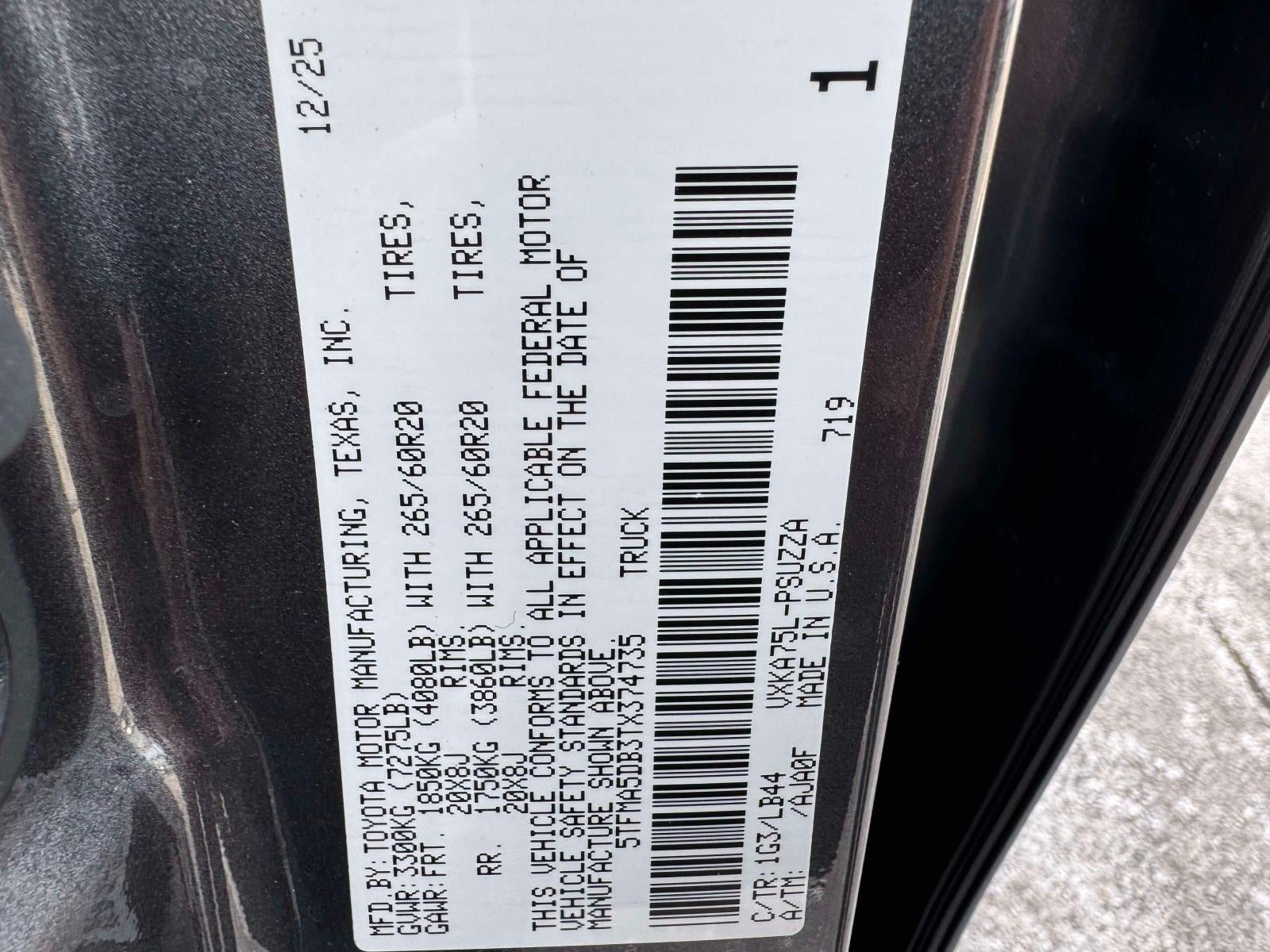 2026 Toyota Tundra 4WD 1794 Edition