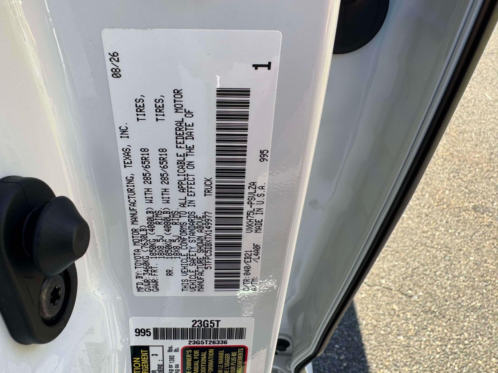 2026 Toyota Tundra 4WD Tundra TRD Pro