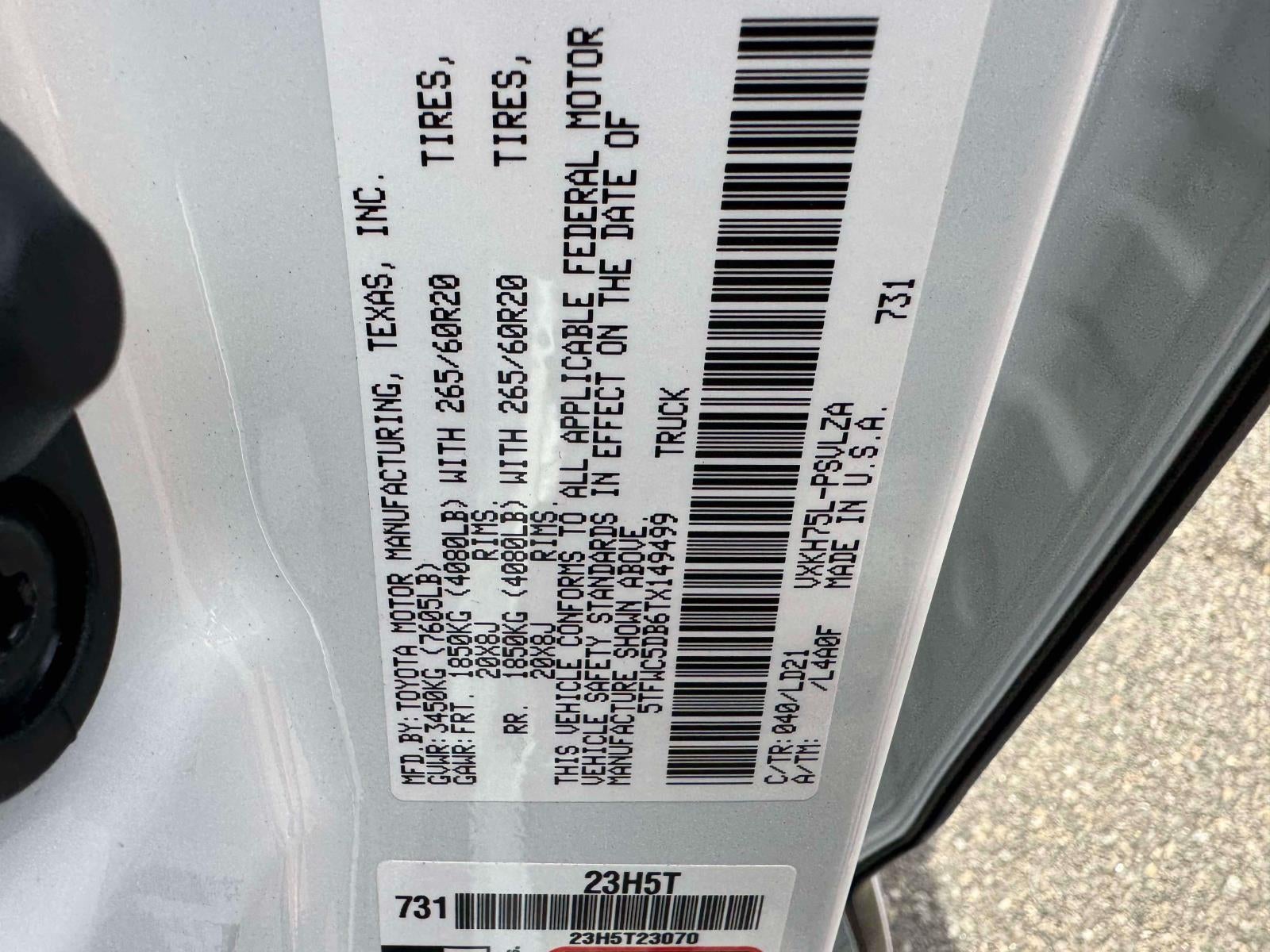 2026 Toyota Tundra 4WD Tundra Limited