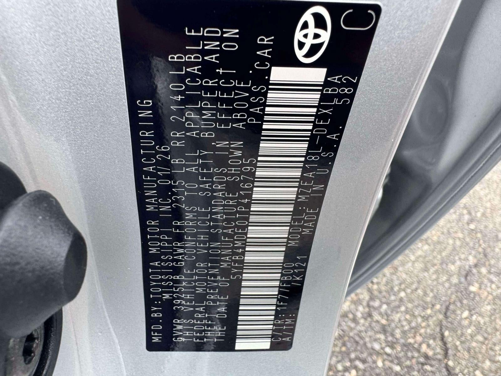 2026 Toyota Corolla LE