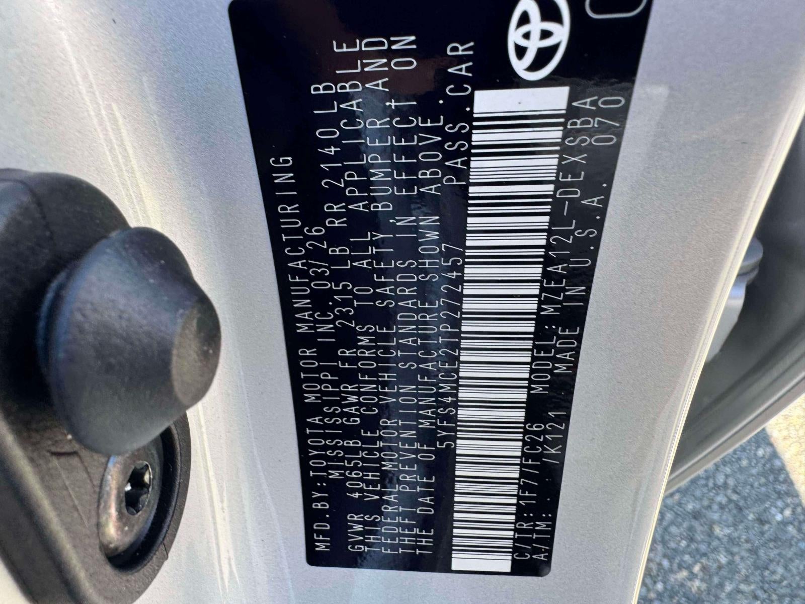 2026 Toyota Corolla SE