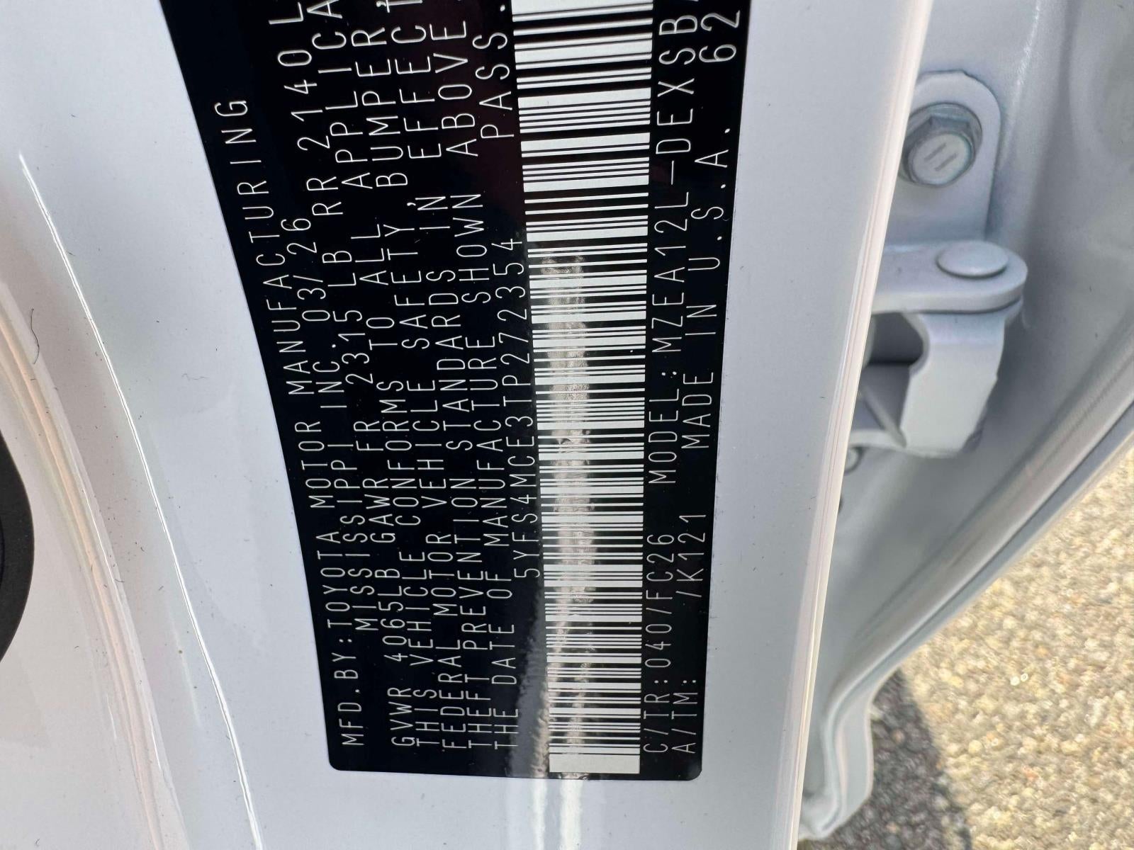 2026 Toyota Corolla SE