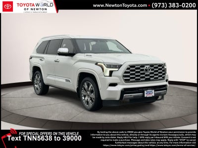 2026 Toyota Sequoia Capstone