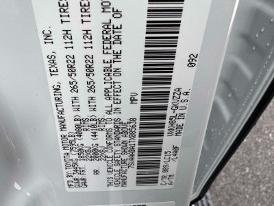 2026 Toyota Sequoia Capstone