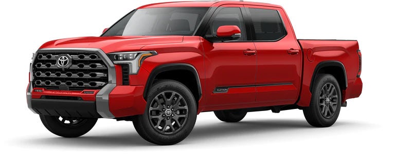 2022 Toyota Tundra in Platinum Supersonic Red | Toyota World of Newton in Newton NJ